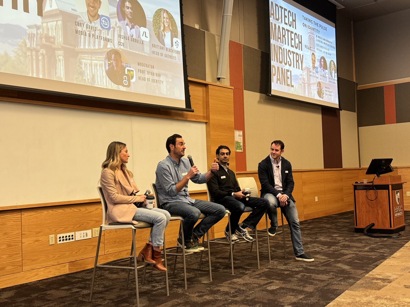“Taking the Pulse on Identity” industry panel at Regis University